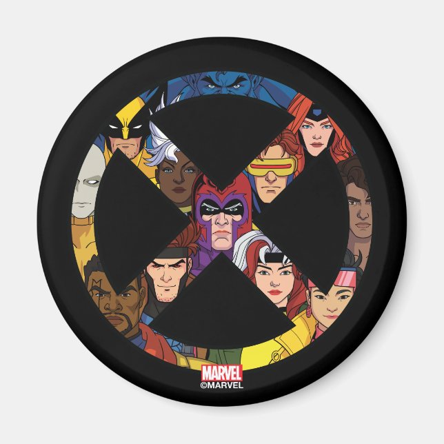 X-Men Character Icon Magnet (Front)