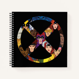 X-Men Character Icon Notebook