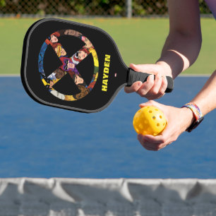 X-Men Character Icon Pickleball Paddle