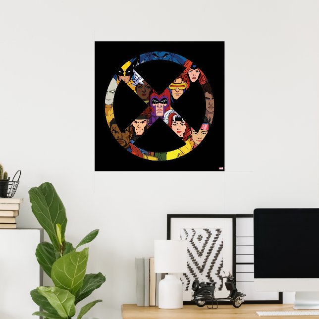 X-Men Character Icon Poster (Home Office)