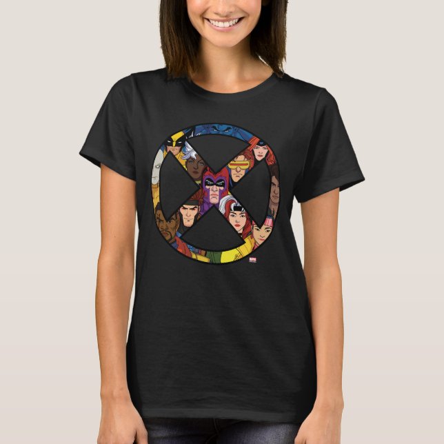 X-Men Character Icon T-Shirt (Front)