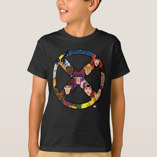 X-Men Character Icon T-Shirt (Front)