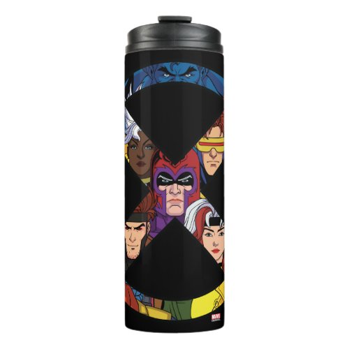 X_Men Character Icon Thermal Tumbler