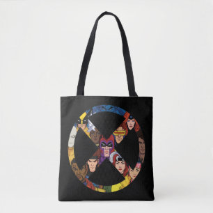 X-Men Character Icon Tote Bag