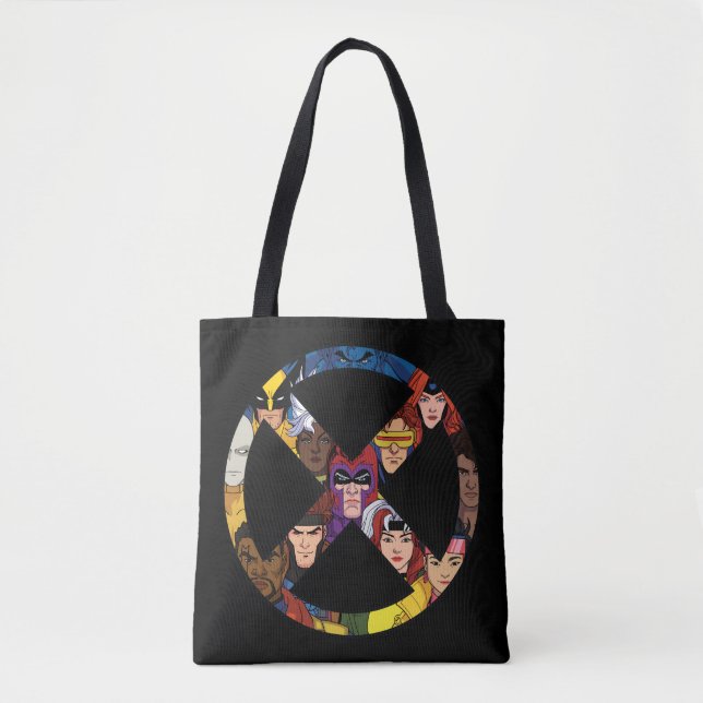 X-Men Character Icon Tote Bag (Front)