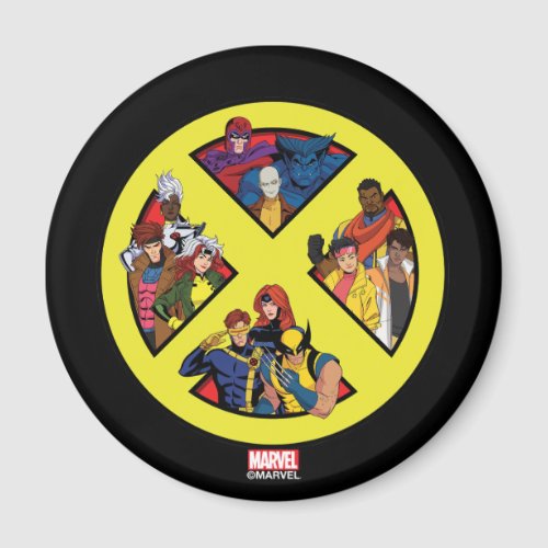 X_Men Character Symbol Magnet