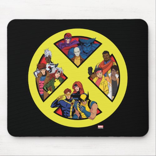 X_Men Character Symbol Mouse Pad