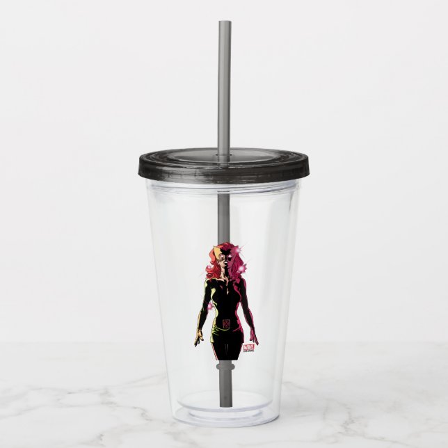 X-Men | Classic Dark Phoenix Acrylic Tumbler (Front)