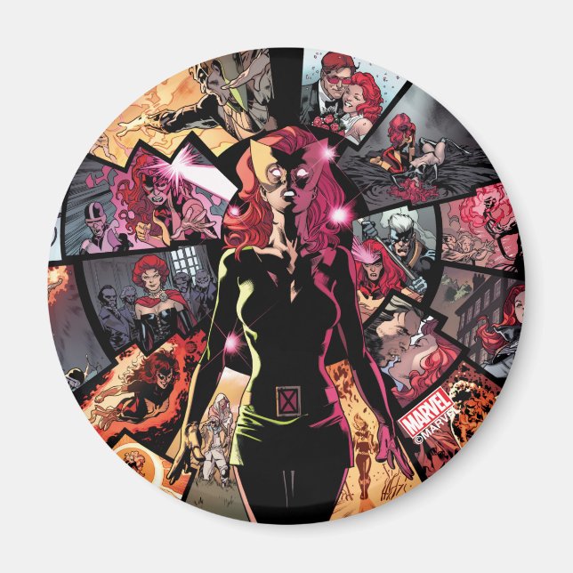 X-Men | Classic Dark Phoenix Magnet (Front)