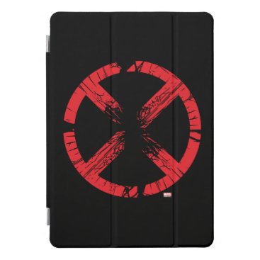 X-Men | Cracked Red and Black X Icon iPad Pro Cover