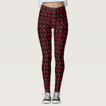 X-Men | Cracked Red and Black X Icon Leggings X-Men | Cracked Red and Black X Icon Leggings