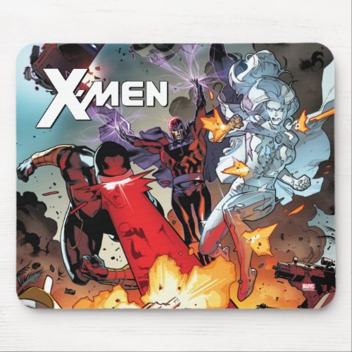 X_Men  Cyclops Magneto  Emma Frost Rampage Mouse Pad