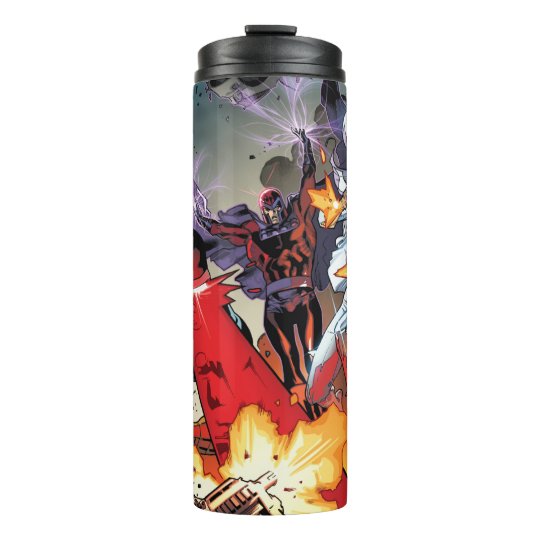 X-Men | Cyclops, Magneto, & Emma Frost Rampage Thermal Tumbler | Zazzle.com