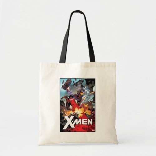 X_Men  Cyclops Magneto  Emma Frost Rampage Tote Bag