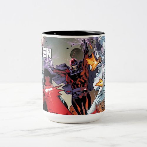 X_Men  Cyclops Magneto  Emma Frost Rampage Two_Tone Coffee Mug