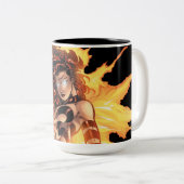 X-Men | Dark Phoenix Aflame Two-Tone Coffee Mug (Front Right)