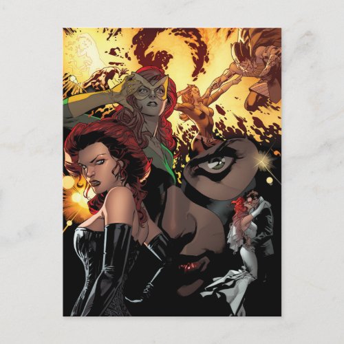 X_Men  Dark Phoenix  Jean Grey Collage Postcard