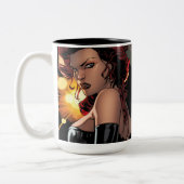 X-Men | Dark Phoenix & Jean Grey Collage Two-Tone Coffee Mug (Left)