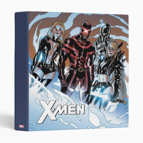 X_Men  Emma Frost Cyclops Magneto  Magik 3 Ring Binder