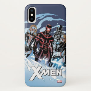 X-Men Emma Frost, Cyclops, Magneto, & Magik iPhone X Case