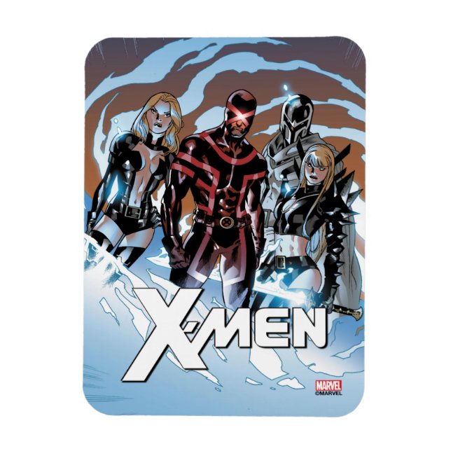 X-Men | Emma Frost, Cyclops, Magneto, & Magik Magnet (Vertical)
