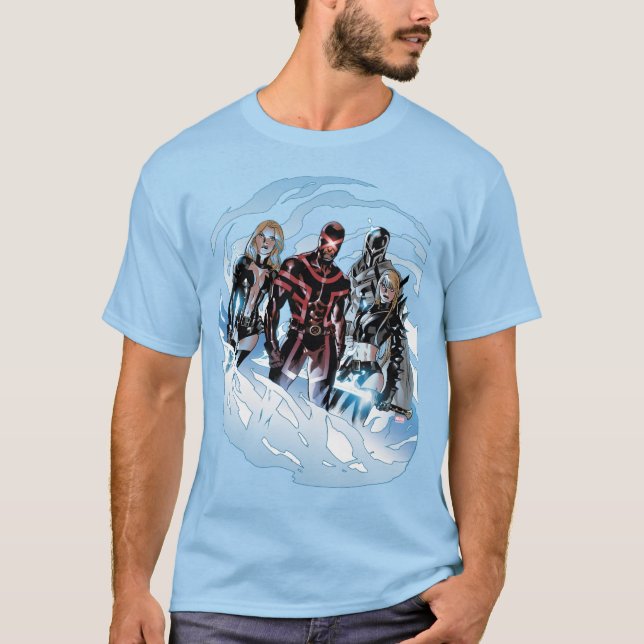 X-Men | Emma Frost, Cyclops, Magneto, & Magik T-Shirt (Front)
