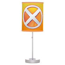 X-Men | Gold and White X Icon Table Lamp X-Men | Gold and White X Icon Table Lamp