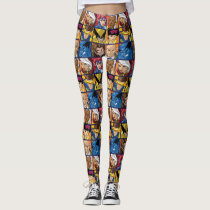 X-Men | Group Profile Grid Leggings X-Men | Group Profile Grid Leggings