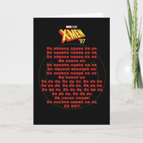 X_Men Intro Theme Song Card