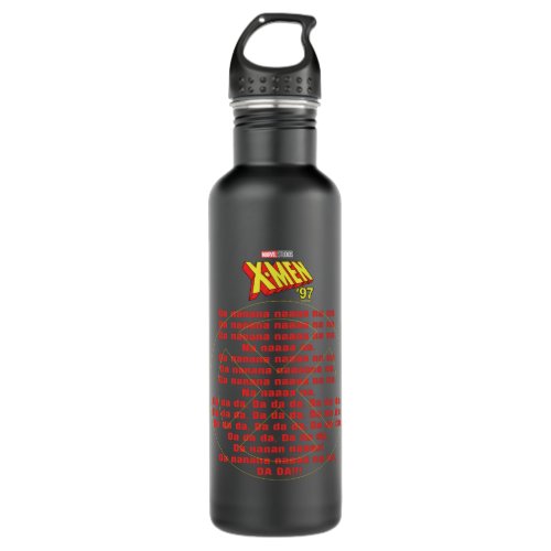 X_Men Intro Theme Song Stainless Steel Water Bottle