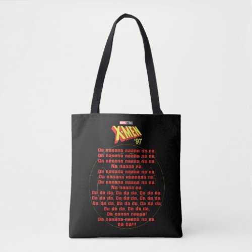 X_Men Intro Theme Song Tote Bag