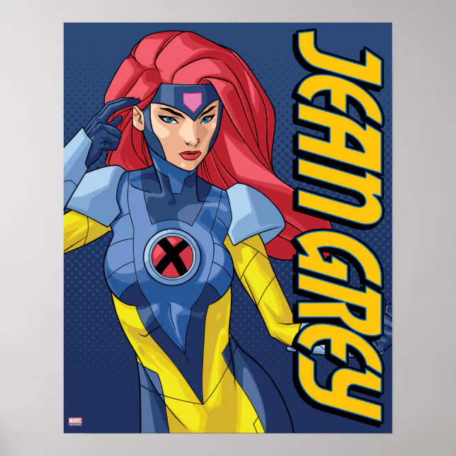 X-Men | Jean Grey Using Psychic Powers Poster | Zazzle