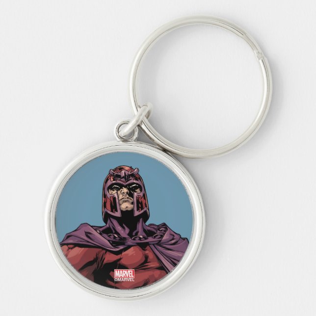 X-Men | Magneto Walking Through Fog Keychain (Front)