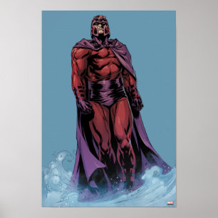 X-Men Magneto Walking Through Fog Poster