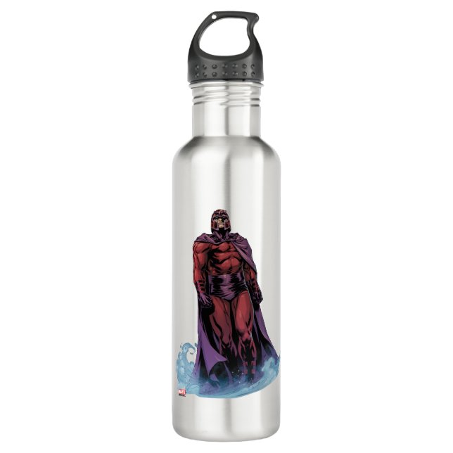 X-Men | Magneto Walking Through Fog Stainless Steel Water Bottle (Front)