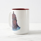 X-Men | Magneto Walking Through Fog Two-Tone Coffee Mug (Front Left)