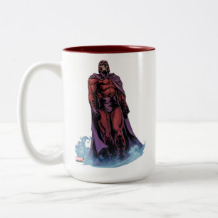 X-Men Magneto Walking Through Fog Two-Tone Coffee Mug