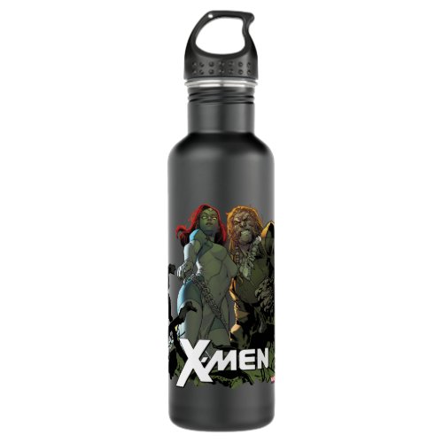 X_Men  Mystique  Sabretooth Stainless Steel Water Bottle
