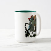 X-Men | Mystique & Sabretooth Two-Tone Coffee Mug (Front Right)
