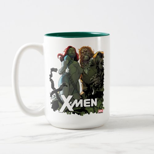 X_Men  Mystique  Sabretooth Two_Tone Coffee Mug