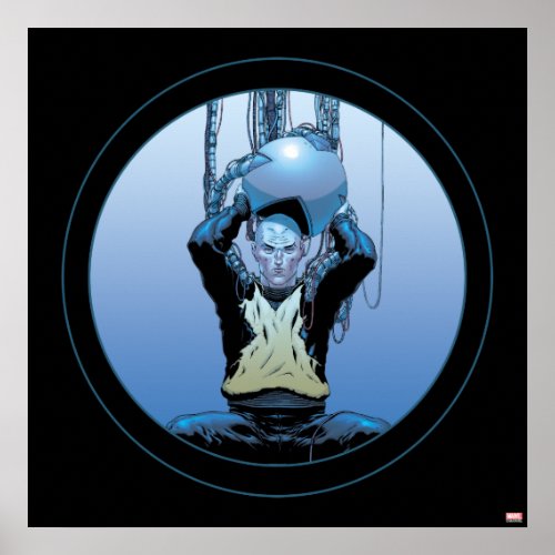 X_Men  Professor Xavier Using Cerebro Poster
