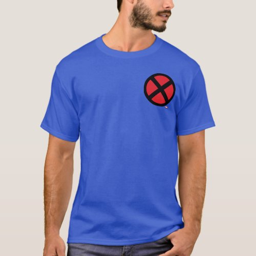 X_Men  Red and Black X Icon T_Shirt