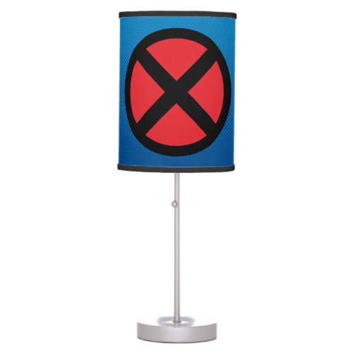 X_Men  Red and Black X Icon Table Lamp