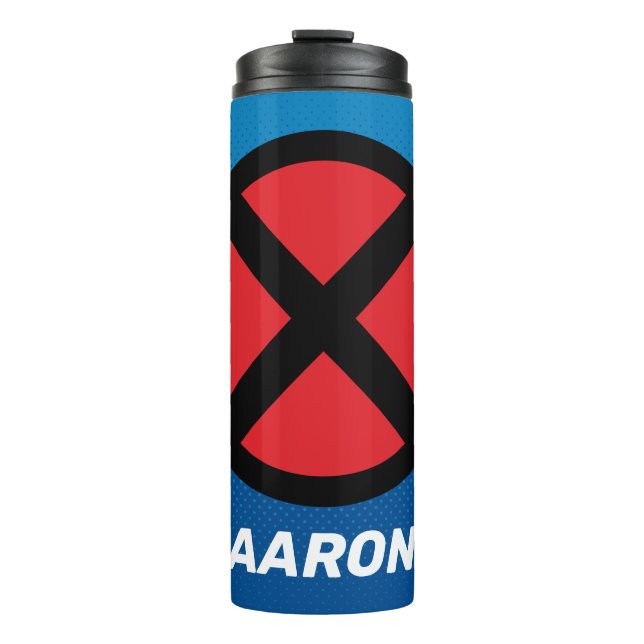X-Men | Red and Black X Icon Thermal Tumbler (Front)