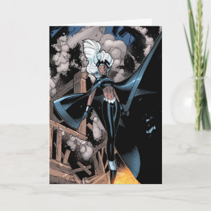 X-Men   Storm Over Burnng City Card
