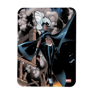 X-Men Storm Over Burnng City Magnet