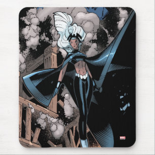 X-Men Storm Over Burnng City Mouse Pad