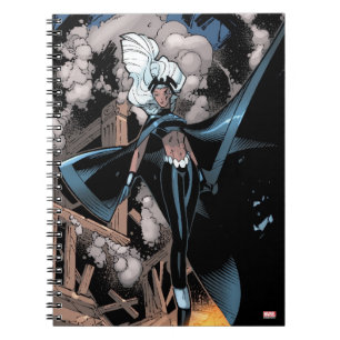 X-Men   Storm Over Burnng City Notebook