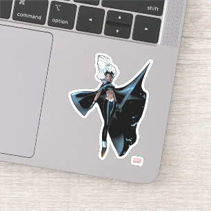 X-Men Storm Over Burnng City Sticker