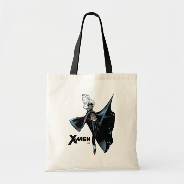 X-Men | Storm Over Burnng City Tote Bag (Front)
